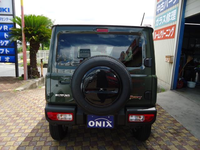 ジムニー ＸＣ　スズキセーフティーサポート　衝突軽減ブレーキ　誤発進抑制機能　ＬＥＤライト　ターボ　サイド＆カーテンエアバッグ　アイドリングストップ　クルコン　シートヒーター　リアソナー　届出済み未使用車（54枚目）