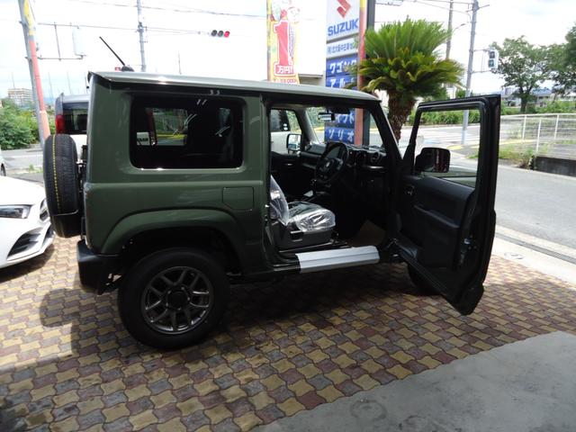 ジムニー ＸＣ　スズキセーフティーサポート　衝突軽減ブレーキ　誤発進抑制機能　ＬＥＤライト　ターボ　サイド＆カーテンエアバッグ　アイドリングストップ　クルコン　シートヒーター　リアソナー　届出済み未使用車（58枚目）