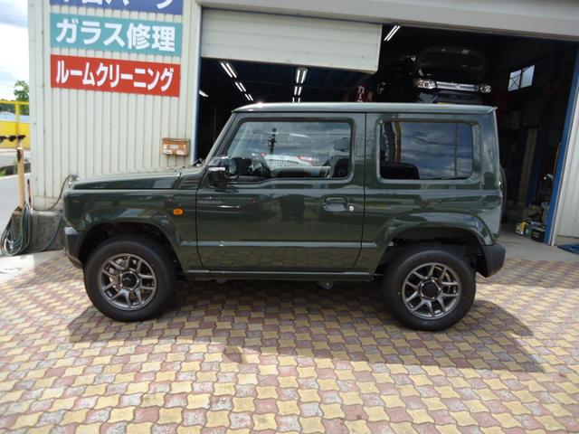 ジムニー ＸＣ　スズキセーフティーサポート　衝突軽減ブレーキ　誤発進抑制機能　ＬＥＤライト　ターボ　サイド＆カーテンエアバッグ　アイドリングストップ　クルコン　シートヒーター　リアソナー　届出済み未使用車（59枚目）