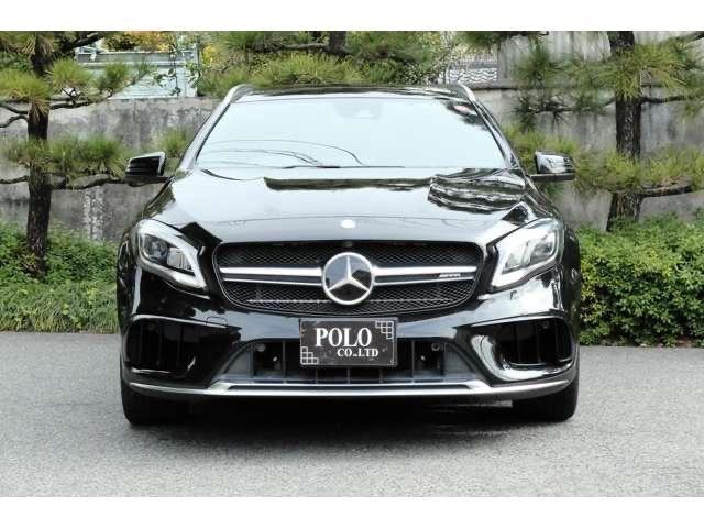 ＧＬＡ４５　４マチック　パノラマ　後期モデル　ワンオーナー　禁煙車　バックカメラ　障害物センサー　ナビ　フルセグＴＶ　ＥＴＣ　スマートキー　シートヒーター(4枚目)