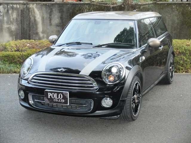 MINI クーパー クラブマン ボンドストリートパッケージ ワンオーナー 禁煙車 黒革スポーツシート シートヒーター クロームラインインテリア ボンネットストライプ 純正17インチアロイホイール(2枚目)