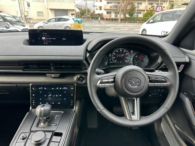 ＭＸ－３０ロータリーＥＶ エディションＲ　純正ＳＤナビ・ＴＶ　ＢＯＳＥサウンド　全方位カメラ　衝突被害軽減ブレーキ　ＬＫＡ　ＡＨＢ　ＢＳＭ　ＥＴＣ　ハーフレザーパワーシート　シートヒーター　純正１８インチＡＷ　Ｃソナー　ＬＥＤヘッドライト（28枚目）