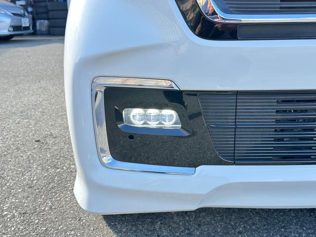Ｎ－ＢＯＸカスタム Ｌターボ　ホンダセンシング　社外メモリーナビ・フルセグＴＶ　バックカメラ　両側パワースライド　ハーフレザーシート　ＬＥＤヘッドライト・ＬＥＤフォグ　ＬＫＡ・ＴＲＣ・ＥＴＣ　無限フロントグリル　ライトレベライザー（16枚目）