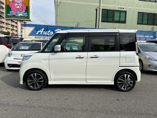 スペーシアカスタムＺ ターボ　純正８インチナビ　全方位カメラ　両側Ｐスライド　ＤＣＢＳ　クルーズコントロール　ＬＫＡ　シートヒーター　ＥＴＣ　純正１５インチＡＷ　ナノイー　ＨＩＤヘッドライト　ＬＥＤフォグライト　スマートキー（10枚目）