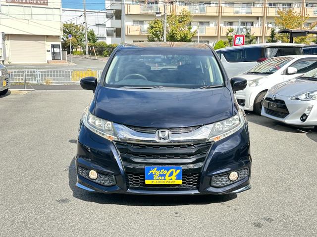 オデッセイ アブソルート・２０ｔｈアニバーサリー　純正８ｉｎメモリーナビ　バックカメラ　両側パワースライドドア　ＬＥＤヘッドライト　フォグライト　ハーフレザーシート　クルーズコントロール　ＣＴＢＡ　ＴＲＣ　ＥＴＣ　アイドリングストップ　パワーシート（7枚目）