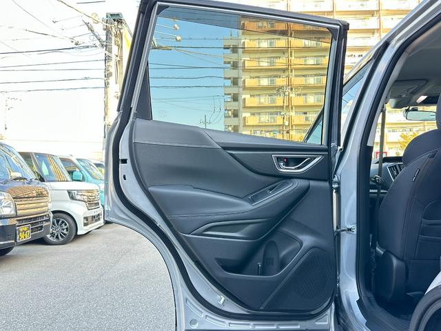 フォレスター プレミアム　純正９ｉｎメモリーナビＴＶ　サイド＆バックカメラ　レーダークルーズ　ＬＫＡ　ＢＳＭ　ＴＲＣ　ＥＴＣ　ナノイー　ハーフレザーパワーシート　パワーバックドア　シート＆ステアリングヒーター　ドラレコ（26枚目）