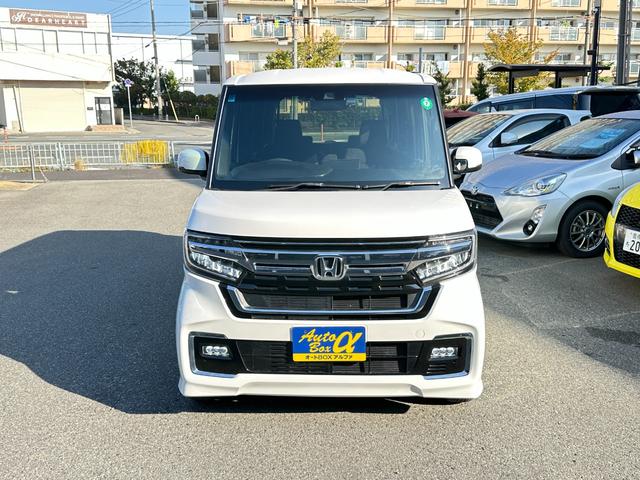 N-BOXカスタム L 純正メモリーナビTV Bカメラ ナビ連動ドラレコ パワースライドドア LKA TRC ETC LEDヘッドライト LEDフォグ 純正14inAW プッシュスタート スマートキー(7枚目)
