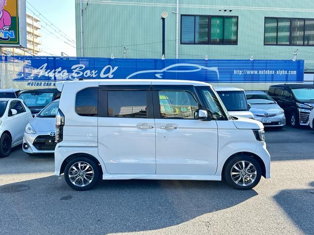 N-BOXカスタム L 純正メモリーナビTV Bカメラ ナビ連動ドラレコ パワースライドドア LKA TRC ETC LEDヘッドライト LEDフォグ 純正14inAW プッシュスタート スマートキー(9枚目)