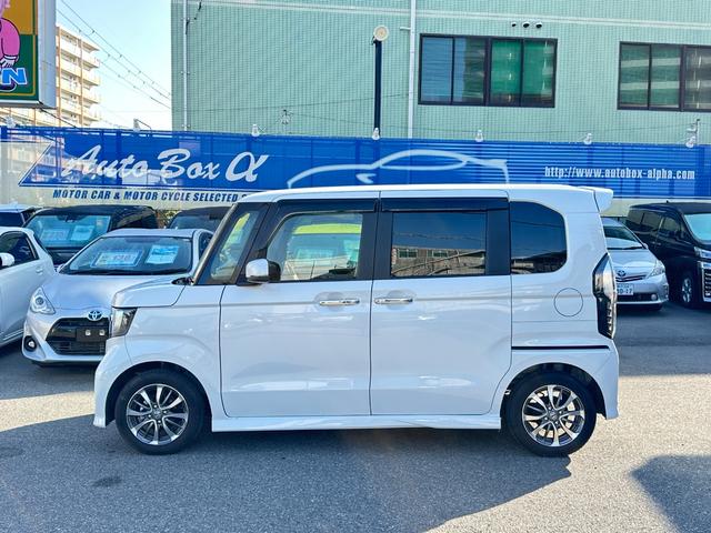 N-BOXカスタム L 純正メモリーナビTV Bカメラ ナビ連動ドラレコ パワースライドドア LKA TRC ETC LEDヘッドライト LEDフォグ 純正14inAW プッシュスタート スマートキー(10枚目)