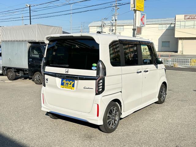 N-BOXカスタム L 純正メモリーナビTV Bカメラ ナビ連動ドラレコ パワースライドドア LKA TRC ETC LEDヘッドライト LEDフォグ 純正14inAW プッシュスタート スマートキー(11枚目)