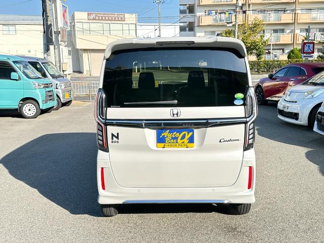 N-BOXカスタム L 純正メモリーナビTV Bカメラ ナビ連動ドラレコ パワースライドドア LKA TRC ETC LEDヘッドライト LEDフォグ 純正14inAW プッシュスタート スマートキー(12枚目)