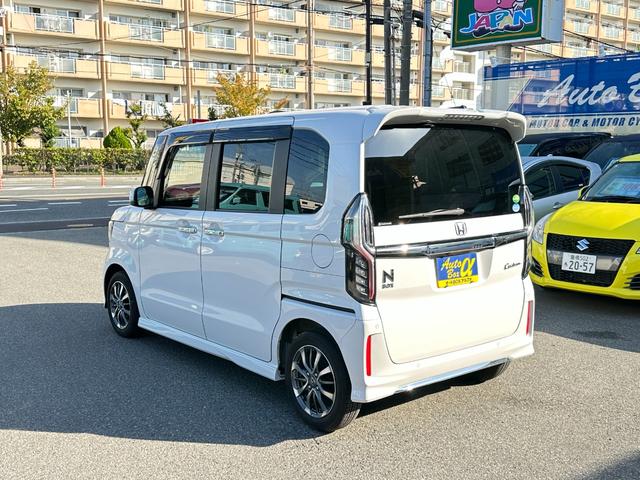 N-BOXカスタム L 純正メモリーナビTV Bカメラ ナビ連動ドラレコ パワースライドドア LKA TRC ETC LEDヘッドライト LEDフォグ 純正14inAW プッシュスタート スマートキー(13枚目)