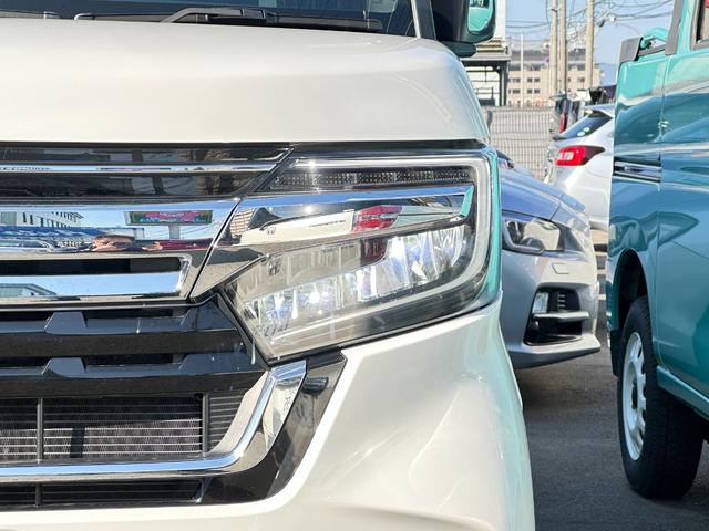 N-BOXカスタム L 純正メモリーナビTV Bカメラ ナビ連動ドラレコ パワースライドドア LKA TRC ETC LEDヘッドライト LEDフォグ 純正14inAW プッシュスタート スマートキー(15枚目)