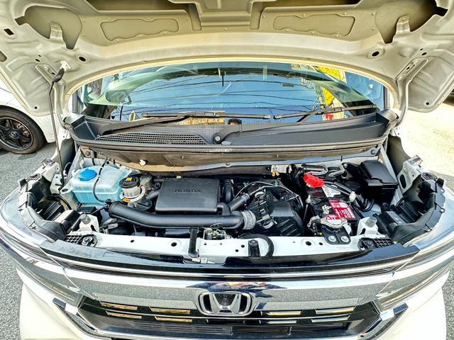 N-BOXカスタム L 純正メモリーナビTV Bカメラ ナビ連動ドラレコ パワースライドドア LKA TRC ETC LEDヘッドライト LEDフォグ 純正14inAW プッシュスタート スマートキー(49枚目)