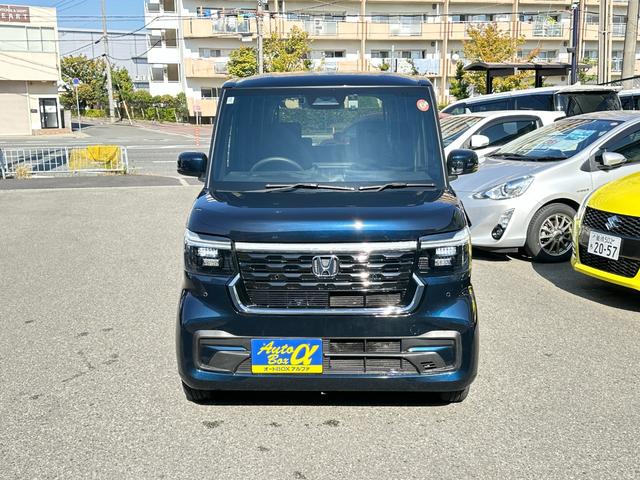 N-BOXカスタム ベースグレード 純正9inメモリーナビTV バックカメラ ナビ連動前後ドラレコ パワースライドドア 前席シートヒーター LKA TRC ETC LEDヘッドライト LEDフォグ 純正14inAW クリアランスソナー(7枚目)