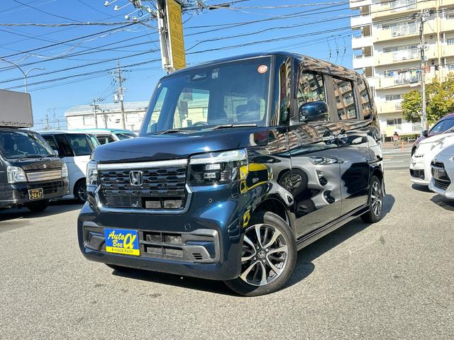 N-BOXカスタム ベースグレード 純正9inメモリーナビTV バックカメラ ナビ連動前後ドラレコ パワースライドドア 前席シートヒーター LKA TRC ETC LEDヘッドライト LEDフォグ 純正14inAW クリアランスソナー(8枚目)