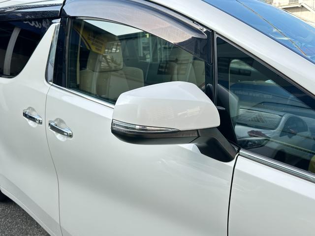 アルファード 2.5X 脱着式サイドリフトアップシート 純正9インチメモリーナビTV 純正フFDモニター Bモニター 両側パワースライド ETC ウッドコンビハンドル Cソナー 純正16AW LEDヘッドライト フォグライト(18枚目)