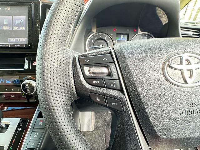 アルファード 2.5X 脱着式サイドリフトアップシート 純正9インチメモリーナビTV 純正フFDモニター Bモニター 両側パワースライド ETC ウッドコンビハンドル Cソナー 純正16AW LEDヘッドライト フォグライト(43枚目)