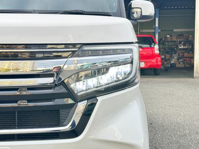Ｎ－ＢＯＸカスタム Ｌターボ　４ＷＤ　ターボ　純正メモリーナビ　Ｂカメラ　両側Ｐスライド　前後ドラレコ　レーダークルーズ　ハーフレザー　ＬＫＡ　ＴＲＣ　ＥＴＣ　電動パーキング　シートヒーター　ＬＥＤヘッドライト　ＬＥＤフォグライト（15枚目）
