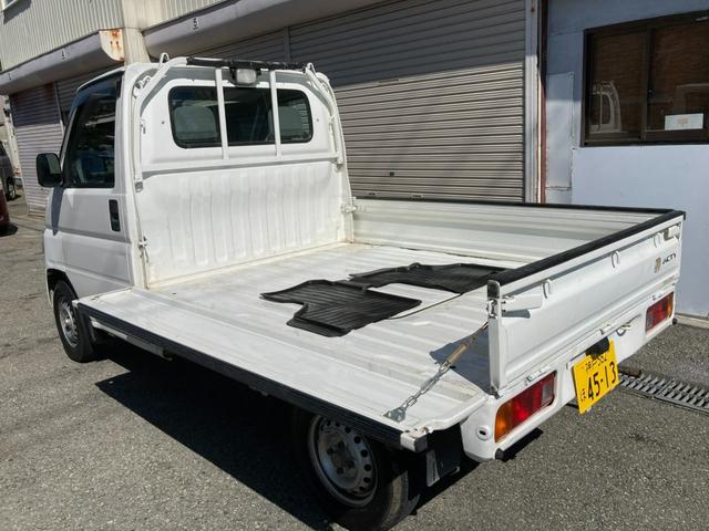 ホンダ アクティ 軽ダンプ 平成8年フルタイム4WD 車検30年6月 5速