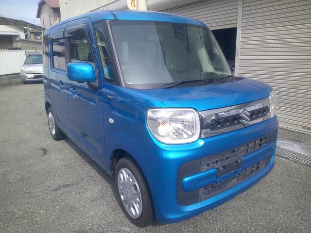 スペーシア 禁煙　運転録画ハイブリッドＸセーフティサポート　衝突回避支援　前後衝突被害軽減ブレーキ　車線逸脱警報　アラウンドビューモニター　フルセグＴＶナビコンＥＴＣ車載器Ｂｌｕｅｔｏｏｔｈ音楽通話ＵＳＢ　オートリトラクタブルミラー　走行中ＴＶ視聴可　運転席ヒーター　禁煙車（3枚目）