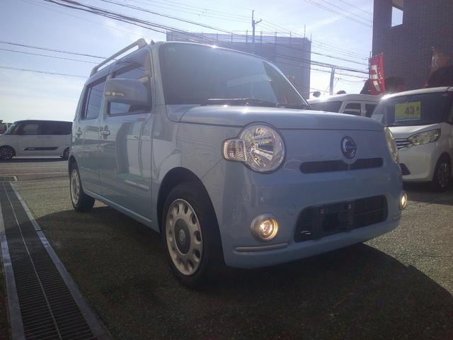 ミラココア 禁煙 COCOAプラスX バックモニターETC車載器ナビTV スマートキー ルーフレール フォグランプ 防犯セキュリティ 両側バニティーミラー装備 KFタイミングチェーン水冷直列3気筒DOHC12バルブ 2023年タイヤ 禁煙車(3枚目)