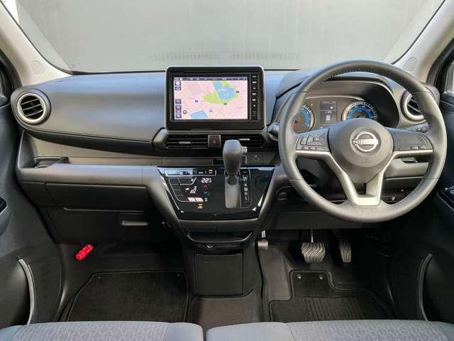 デイズ 660 ハイウェイスターX 当社元試乗車 ナビ Bluetooth ETC2.0 H ブレーキサポート 禁煙 全周囲カメラ LED ドライブレコーダー イモビライザー 1オーナー インテリジェントキー ETC レーンキープ バックカメラ ナビTV アイドリングストップ オートエアコン(3枚目)