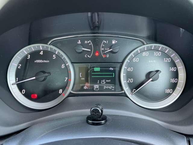 視認性の良いメーターパネル！