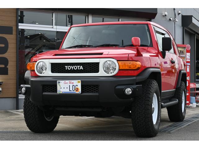 FJクルーザー レッドカラーパッケージ 新品16インチアルミホイール フルセグナビ 前後ドラレコナビ連動 バックカメラ USバンパー フォグランプ BFGタイヤ フロントリフトアップ(12枚目)