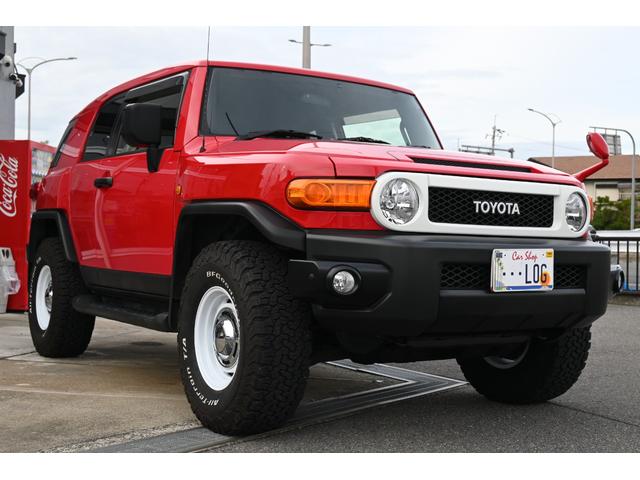 FJクルーザー レッドカラーパッケージ 新品16インチアルミホイール フルセグナビ 前後ドラレコナビ連動 バックカメラ USバンパー フォグランプ BFGタイヤ フロントリフトアップ(22枚目)