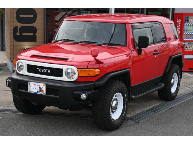 FJクルーザー レッドカラーパッケージ 新品16インチアルミホイール フルセグナビ 前後ドラレコナビ連動 バックカメラ USバンパー フォグランプ BFGタイヤ フロントリフトアップ(32枚目)