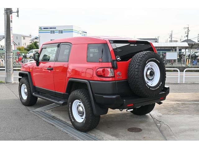 FJクルーザー レッドカラーパッケージ 新品16インチアルミホイール フルセグナビ 前後ドラレコナビ連動 バックカメラ USバンパー フォグランプ BFGタイヤ フロントリフトアップ(37枚目)