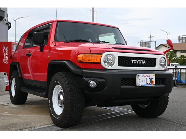 FJクルーザー レッドカラーパッケージ 新品16インチアルミホイール フルセグナビ 前後ドラレコナビ連動 バックカメラ USバンパー フォグランプ BFGタイヤ フロントリフトアップ(50枚目)