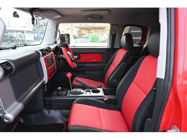 FJクルーザー レッドカラーパッケージ 新品16インチアルミホイール フルセグナビ 前後ドラレコナビ連動 バックカメラ USバンパー フォグランプ BFGタイヤ フロントリフトアップ(51枚目)