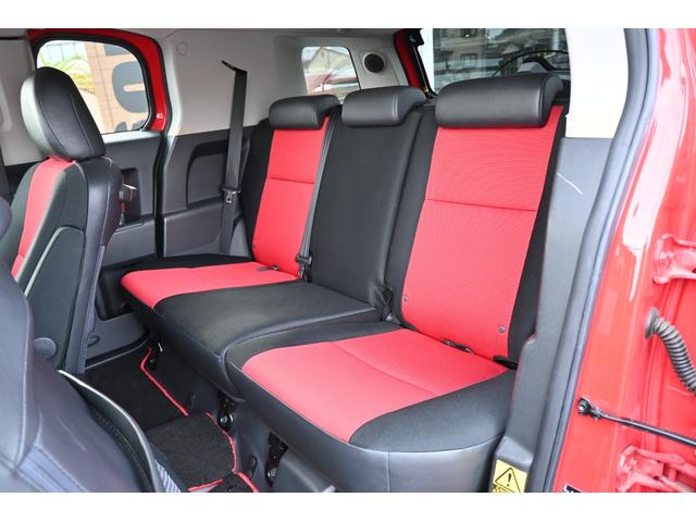 FJクルーザー レッドカラーパッケージ 新品16インチアルミホイール フルセグナビ 前後ドラレコナビ連動 バックカメラ USバンパー フォグランプ BFGタイヤ フロントリフトアップ(53枚目)