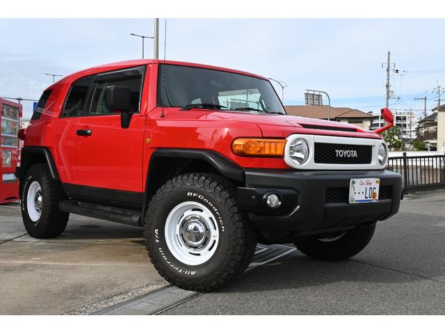 FJクルーザー レッドカラーパッケージ 新品16インチアルミホイール フルセグナビ 前後ドラレコナビ連動 バックカメラ USバンパー フォグランプ BFGタイヤ フロントリフトアップ(54枚目)