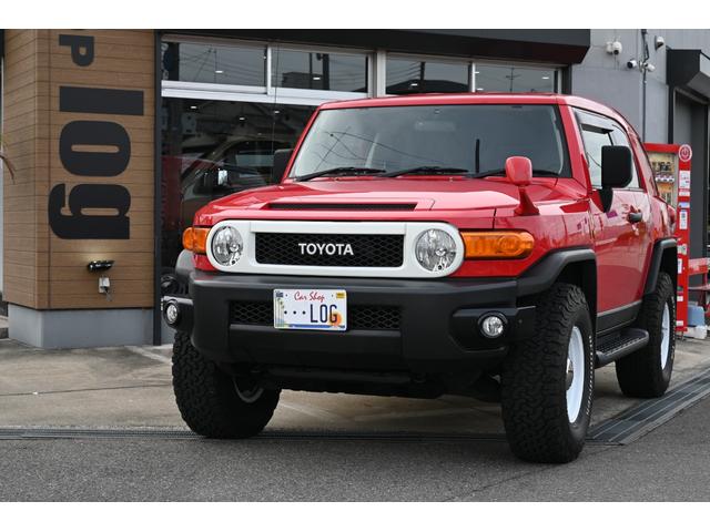 FJクルーザー レッドカラーパッケージ 新品16インチアルミホイール フルセグナビ 前後ドラレコナビ連動 バックカメラ USバンパー フォグランプ BFGタイヤ フロントリフトアップ(57枚目)