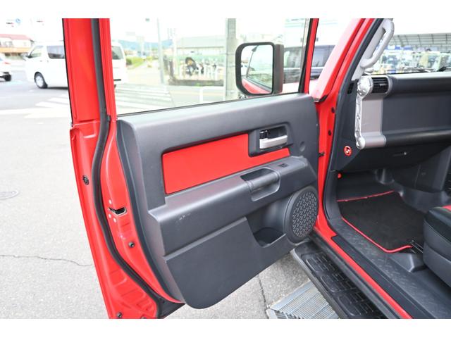 FJクルーザー レッドカラーパッケージ 新品16インチアルミホイール フルセグナビ 前後ドラレコナビ連動 バックカメラ USバンパー フォグランプ BFGタイヤ フロントリフトアップ(64枚目)