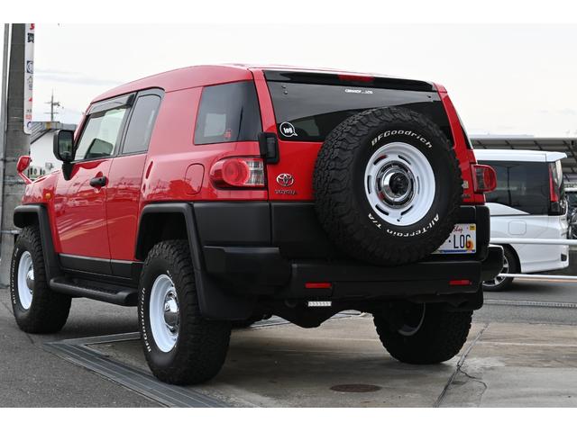 FJクルーザー レッドカラーパッケージ 新品16インチアルミホイール フルセグナビ 前後ドラレコナビ連動 バックカメラ USバンパー フォグランプ BFGタイヤ フロントリフトアップ(68枚目)