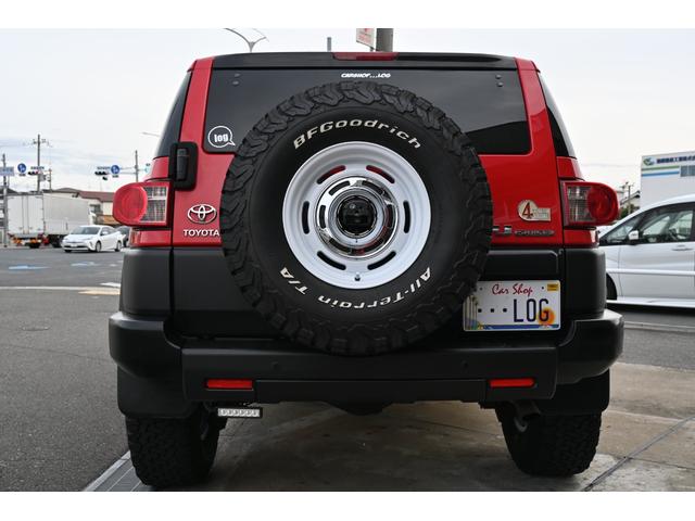 FJクルーザー レッドカラーパッケージ 新品16インチアルミホイール フルセグナビ 前後ドラレコナビ連動 バックカメラ USバンパー フォグランプ BFGタイヤ フロントリフトアップ(70枚目)