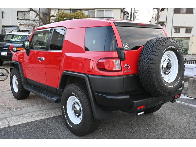 FJクルーザー レッドカラーパッケージ 新品16インチアルミホイール フルセグナビ 前後ドラレコナビ連動 バックカメラ USバンパー フォグランプ BFGタイヤ フロントリフトアップ(72枚目)