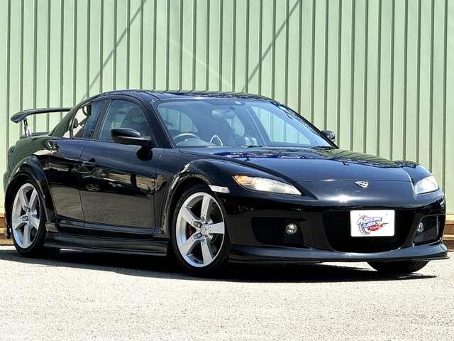 ＲＸ－８ タイプＳ　／６ＭＴ／ＲＥＣＡＲＯ／ＢＯＳＥサウンド／エアロバンパー／サイドエアロ／リアスポイラー／社外マフラー／ディスチャージ／ＡＵＴＯ　ＧＡＧＥ追加メーター／ＥＴＣ（9枚目）