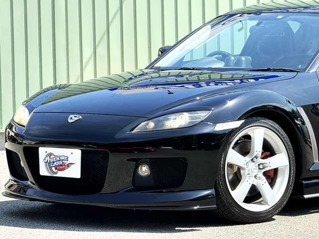 ＲＸ－８ タイプＳ　／６ＭＴ／ＲＥＣＡＲＯ／ＢＯＳＥサウンド／エアロバンパー／サイドエアロ／リアスポイラー／社外マフラー／ディスチャージ／ＡＵＴＯ　ＧＡＧＥ追加メーター／ＥＴＣ（13枚目）