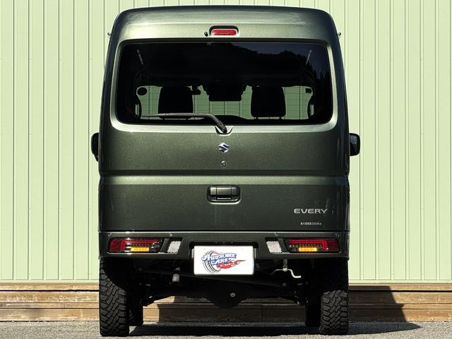 エブリイ ジョインターボ　／ターボ／禁煙車／衝突防止／車線逸脱防止／リフトＵＰ／フロントリアショートバンパー／ＸＴＲＥＭＥ－Ｊ　１４ＡＷ／ＡＴタイヤ／ＬＥＤリアウインカー／組立式トランクラックセット／８インチナビ／フルセグ（12枚目）