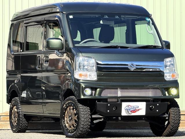エブリイ ジョインターボ　／ターボ／禁煙車／衝突防止／車線逸脱防止／リフトＵＰ／フロントリアショートバンパー／ＸＴＲＥＭＥ－Ｊ　１４ＡＷ／ＡＴタイヤ／ＬＥＤリアウインカー／組立式トランクラックセット／８インチナビ／フルセグ（13枚目）