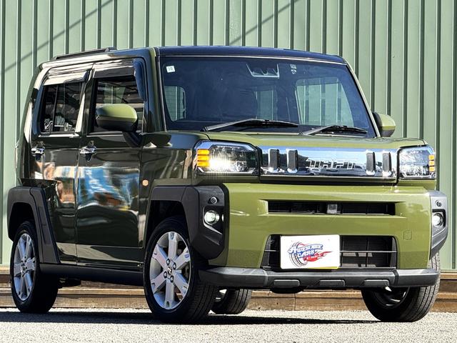 タフト Ｇ　クロムベンチャー　／禁煙車／スカイフィールトップ／純正ナビ／ＴＶ／Ｂｌｕｅｔｏｏｔｈ／ＤＶＤ／バックカメラ／スマートキー／ＬＥＤヘッドライト／電動パーキング／前席シートヒーター／パーキングセンサー／オートＡＣ（7枚目）