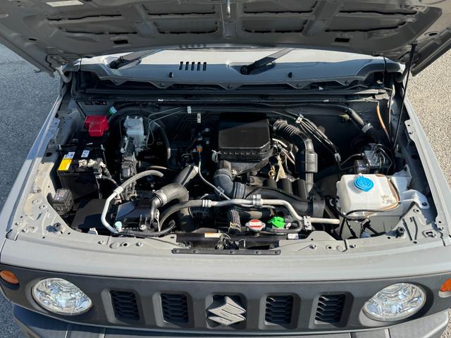 ジムニー XC /1オーナー車/ターボ/衝突軽減/フジツボマフラー/RTタイヤ/クルコン/LEDライト/ケンウッド8インチナビ/フルセグTV/Bluetooth/CD/DVD/Bカメラ/スマートキー/シートヒーター/(32枚目)