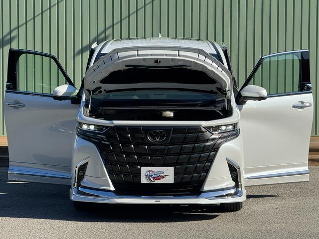 アルファード Z /モデリスタエアロ&マフラー/13.2インチ有機EL後席モニター/トヨタチームメイト/カラーHUD/左右独立ムーンルーフ/デジタルインナーミラー/ラグジュアリーフロアマット/ETC2.0/スペアタイヤ(28枚目)