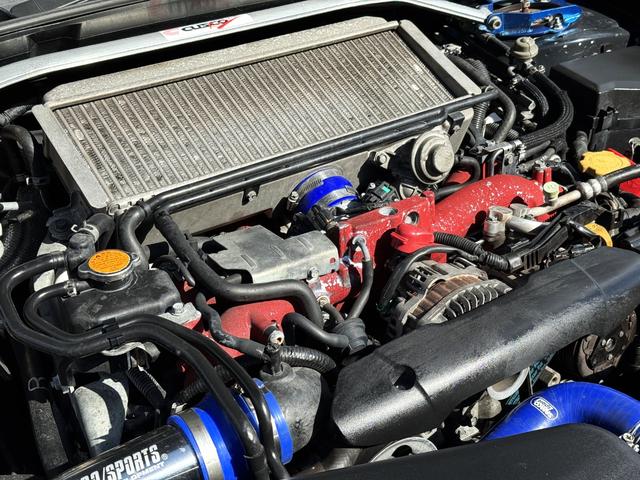 インプレッサ WRX STi /6MT/TB交換済み/spirit車高調/HKSマフラー/ADVANRacing17AW/アルミラジエーター/ZERO SPORTエアクリ/SI-DRIVE/STIリップ/STIRECARO/HID(30枚目)