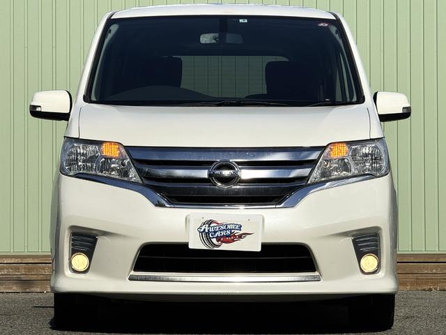 セレナ ハイウェイスター S-ハイブリッド 禁煙車/エアロ/16AW/フルセグナビ/Bluetooth/DVD/バックカメラ/インテリジェトキ―/キセノンヘッドライト/アイドリングストップ/クルコン/電動スライドドア/ETC/車検受渡(4枚目)